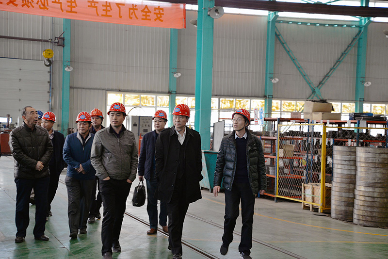 中國煤炭地質(zhì)總局第一勘探局冀濤局長蒞臨我公司參觀考察